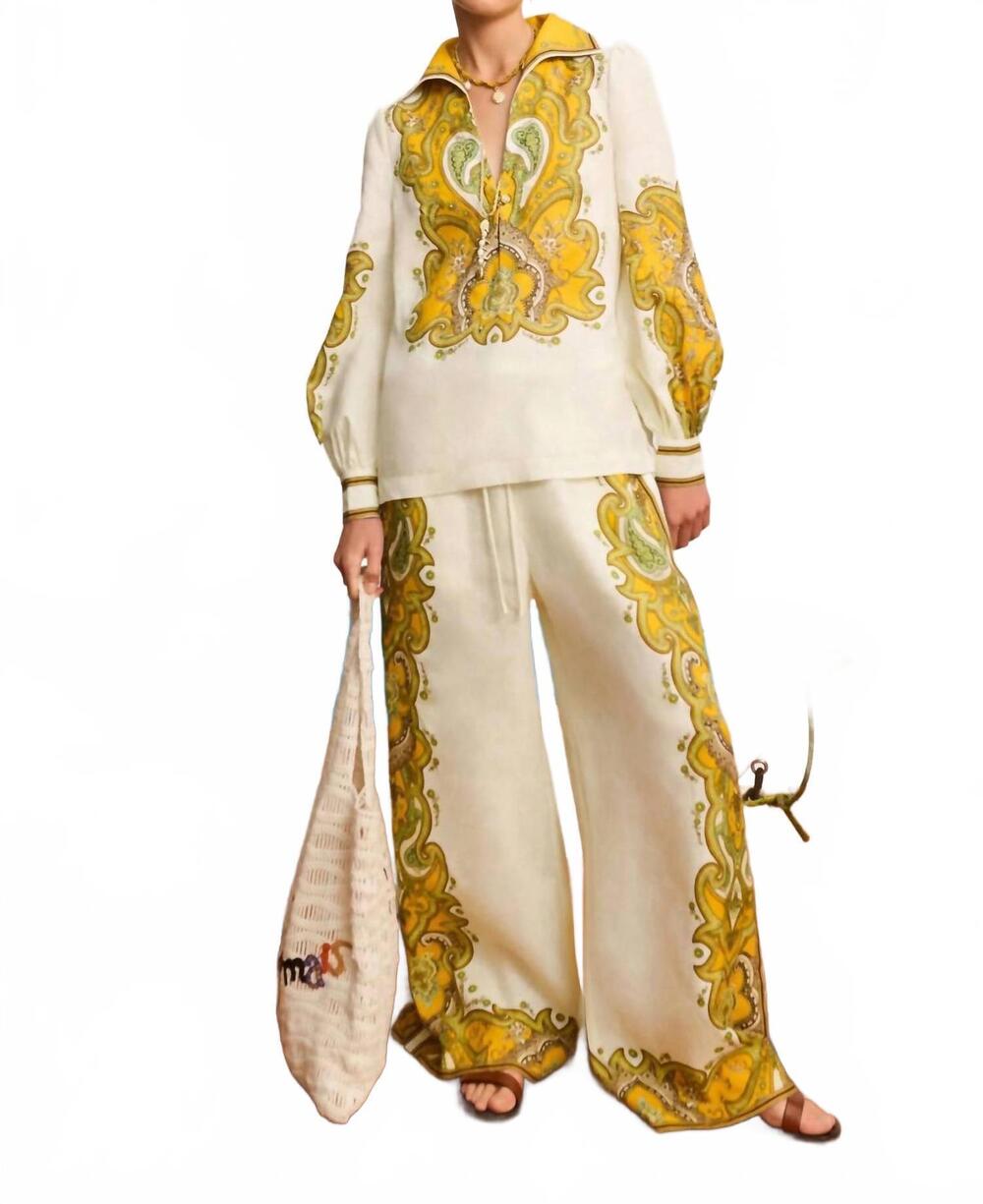 NEW ALEMAIS porter top in cream